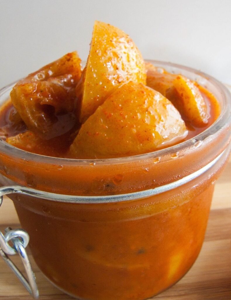 नींबू का मीठा अचार