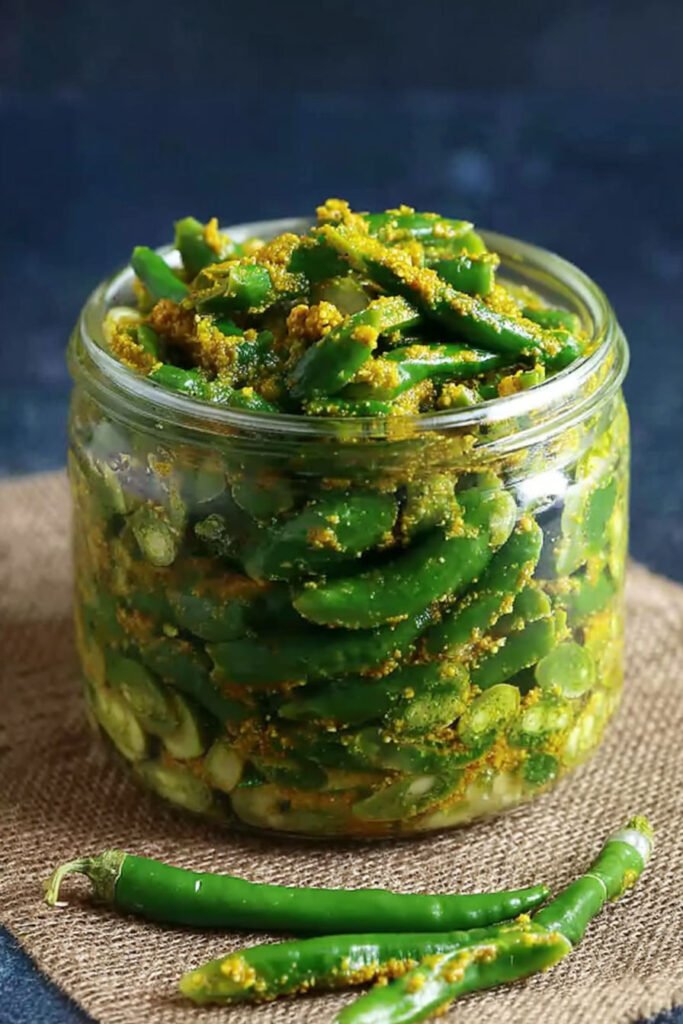 हरी मिर्च का अचार